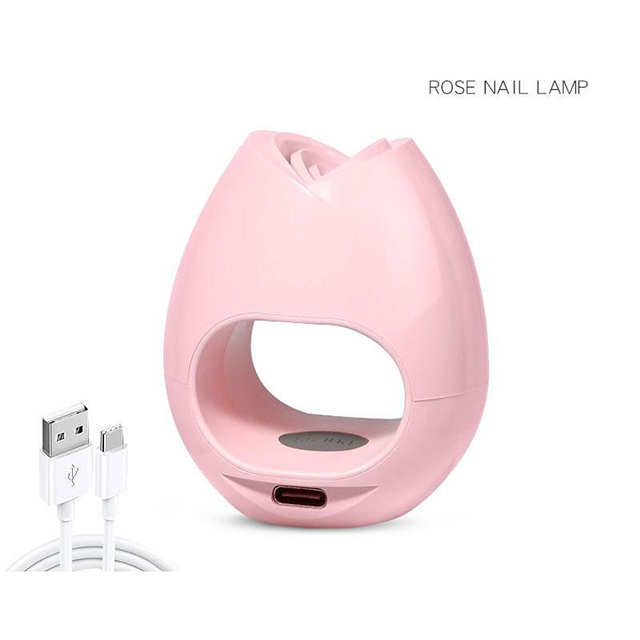 لامپ ناخن خشک کن ژل UV 16w Rose USB For Single Finger