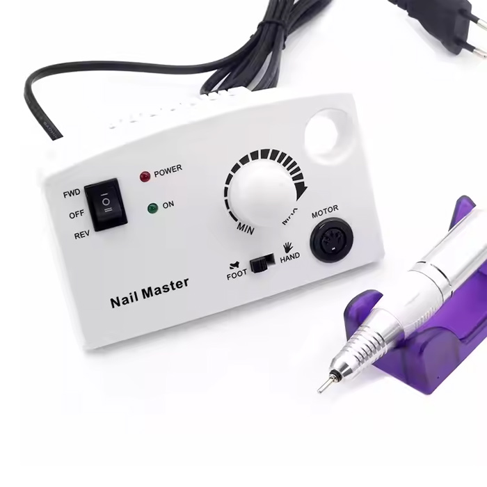 فایل ناخن برقی رومیزی سفید